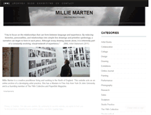 Tablet Screenshot of milliemarten.com
